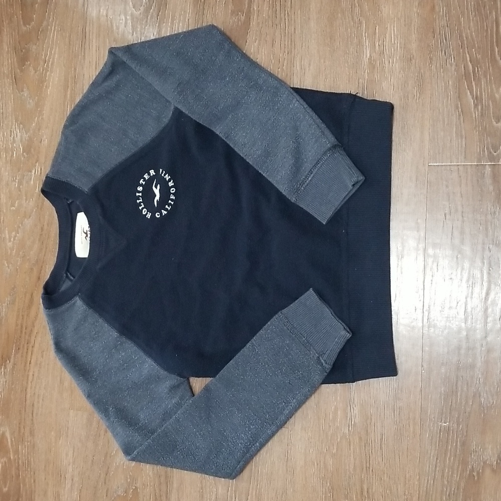 (XS) Hollister California Crew Neck Sweater Loungewear Streetwear Grunge